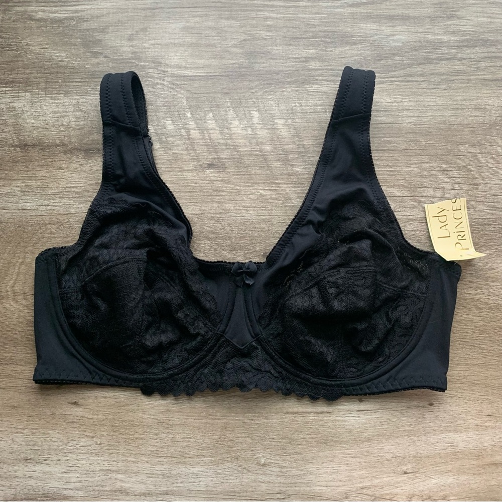 Lady Princess Underwired Floral Lace Full Coverage Bra